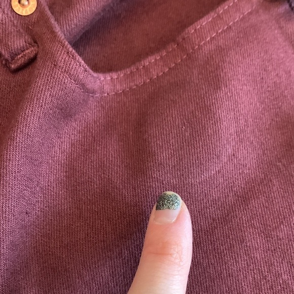 TU ES MON TRÉSOR Velvet Side Bow Jeans 26 - Picture 12 of 12